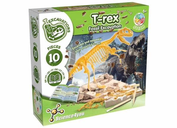 Kit fouilles paléontologie T-REX