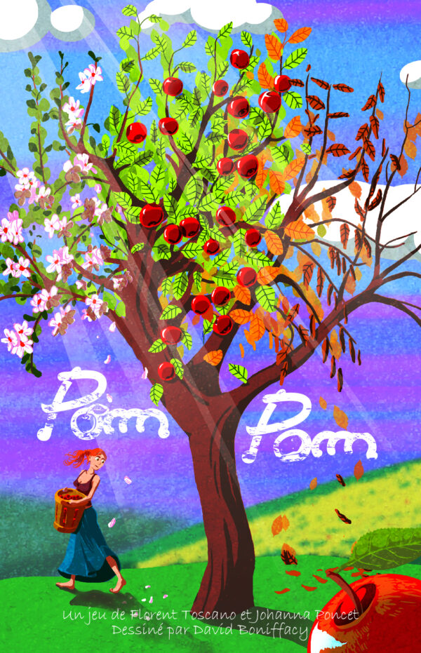 Illustration jeu Pom Pom