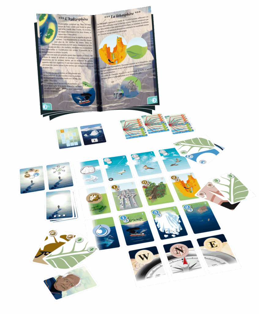 Cartes du jeu La Glace et le ciel
