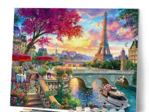 Peinture par numéro « Diner en bords de Seine »